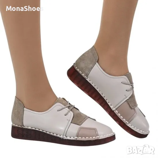 ДАМСКИ ОБУВКИ ЕСТЕСТВЕНА КОЖА В БЕЖОВО код 253, снимка 1