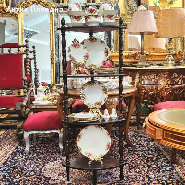 Сервиз за хранене и чай Royal Albert – Old Country Roses, 29 части, снимка 1