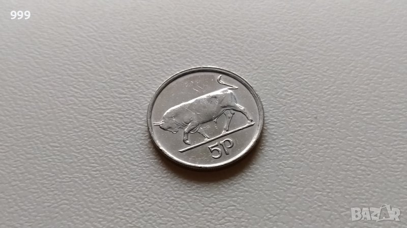 5 пенса 1996 Ирландия - Ейре, снимка 1