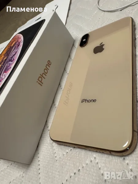 Смартфон Apple iPhone XS - 64 GB, Gold, снимка 1
