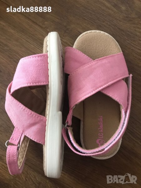 Розови сандали за момиче, снимка 1