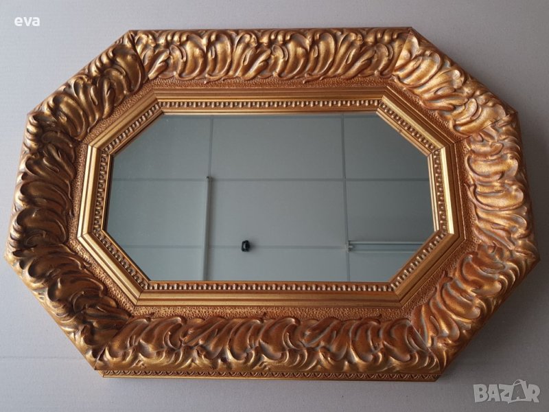 УНИКАЛНО Бароково огледало стилна дървена рамка ИТАЛИАНСКА, снимка 1