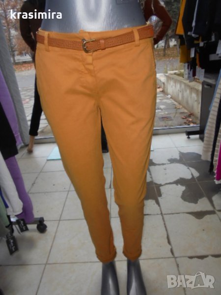 нови панталони в горчица с размери М,Л,ХЛ,2ХЛ, снимка 1
