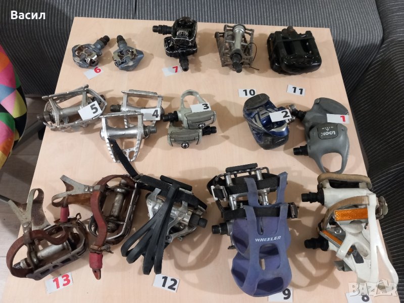 Педали, ретро, шосейни, снимка 1