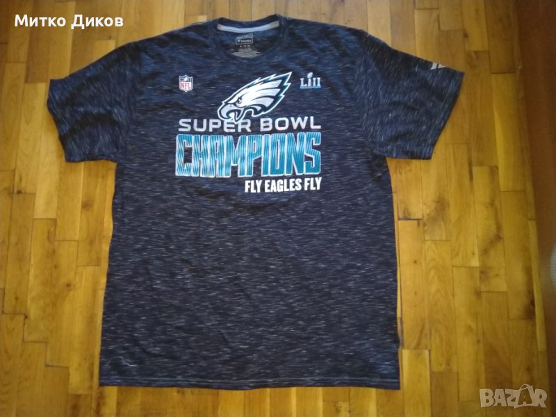 Тениска американски футбол Super Bowl LIII 2018г маркова на ПРО ЛАЙН размер ХЛ, снимка 1