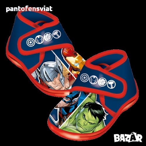 Детски пантофи Avengers 22/27, снимка 1