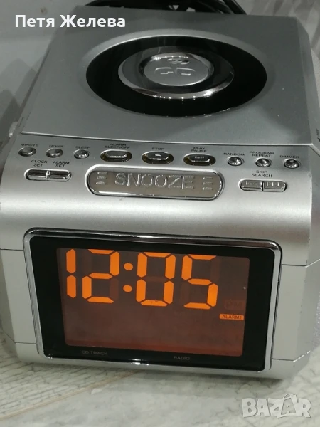 CD Player,радио,часовник,аларма -SNOOZE, снимка 1