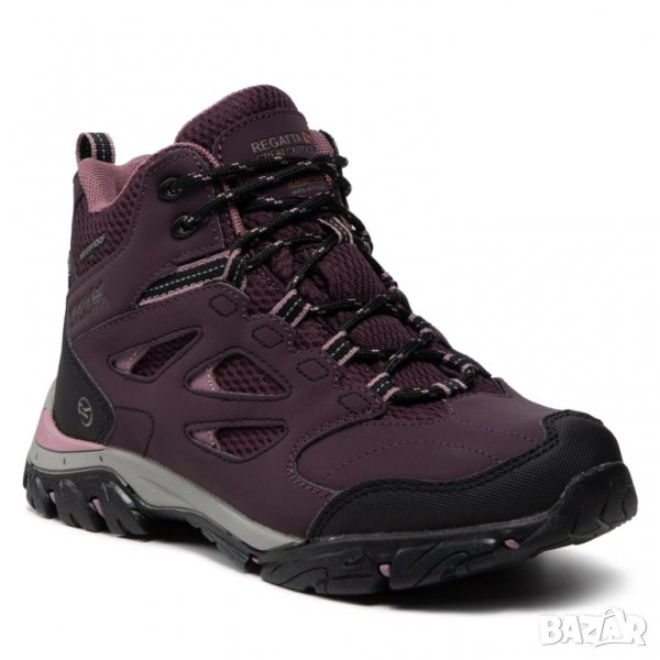 Дамски обувки Regatta Holcombe Burgundy Mid, снимка 1