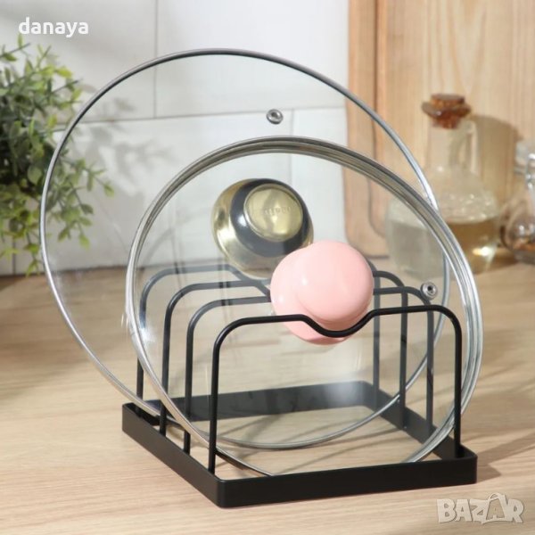 4441 Кухненски органайзер поставка за капаци и дъски, снимка 1