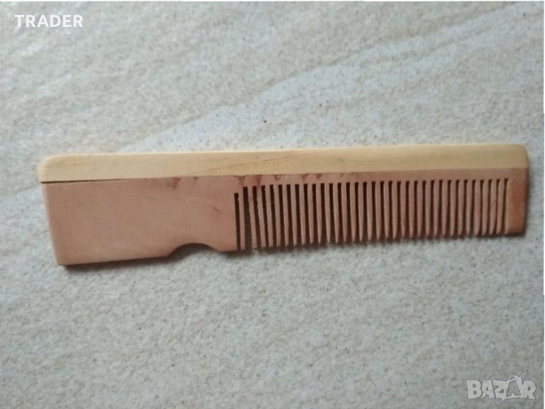 Дървен гребен за коса, снимка 1