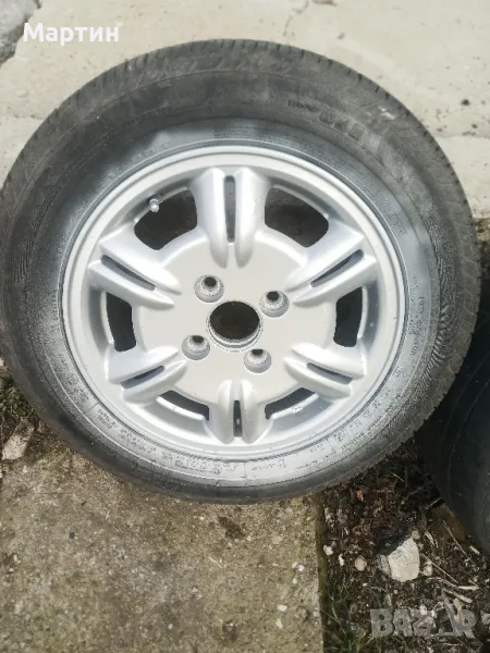 Лети джанти 15 цола 5,5 J с 4 -ри дупки и 114,3 ММ. разстояние между дупките, снимка 1