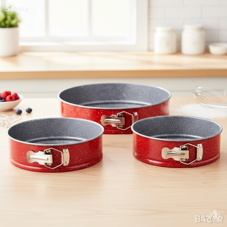 Комплект форми за печене - ринг Voltz, снимка 1