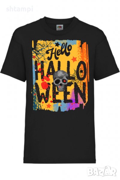 Детска тениска Halloween 09,Halloween,Хелоуин,Празник,Забавление,Изненада,Обичаи,, снимка 1