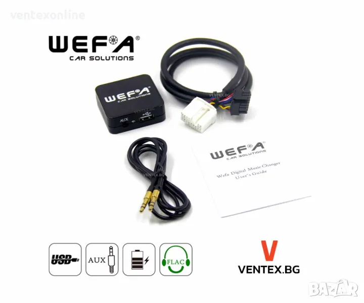 WEFA чейнджър за Suzuki Swift, SX4, Grand Vitara, Jimny II с USB и AUX, снимка 1
