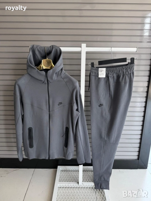 Nike Tech Сив Мъжки Екип , снимка 1
