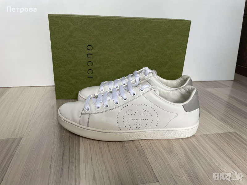 Gucci кожени маратонки 37 Оригинал, снимка 1