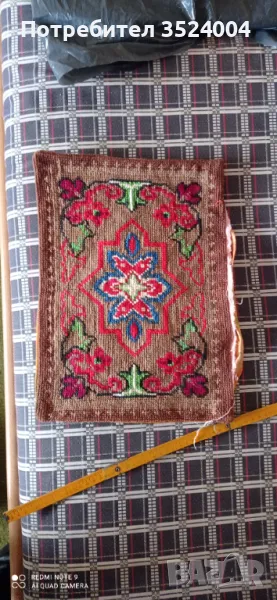 Нова ръчно нашита калъфка за декоративна възглавница, снимка 1