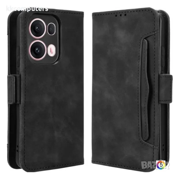 Oppo Reno13 Pro Magnetic2 Кожен Калъф и Протектор, снимка 1