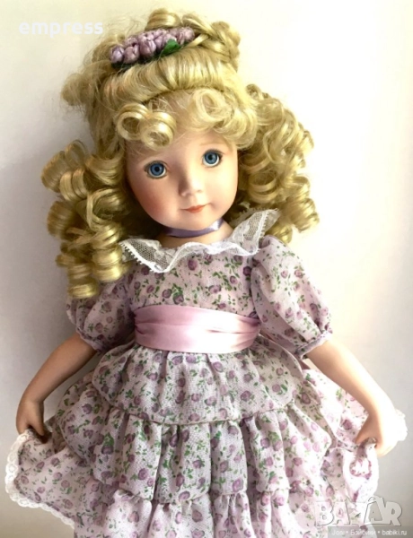 Порцеланова кукла Dianna Effner Lavender , снимка 1