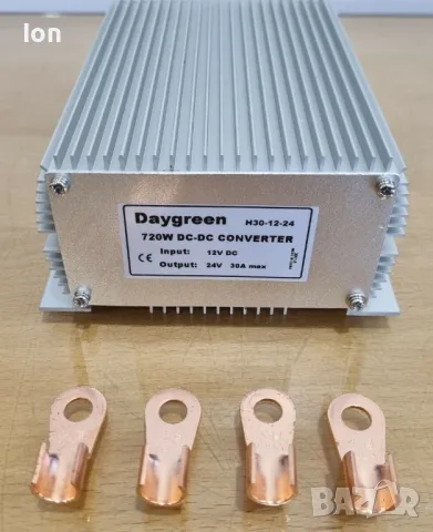 H30-12-24 DC-DC Convertor Step-Up, повишаващ инвертор от 12 на 24 волта , снимка 2 - Друга електроника - 48912513