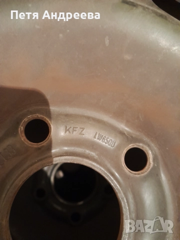 Железни джанти за Опел Астра 15 цола - 4 броя, снимка 6 - Гуми и джанти - 52204022