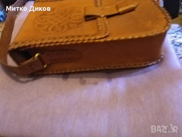 Женска чанта естествена кожа 280х250х65мм №15, снимка 4 - Чанти - 43186142