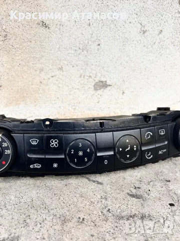 Панел управление климатроник за Мерцедес Е-класа W211.H24400055010.2118300385, снимка 3 - Части - 47973167