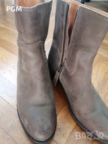 Боти естествена кожа 