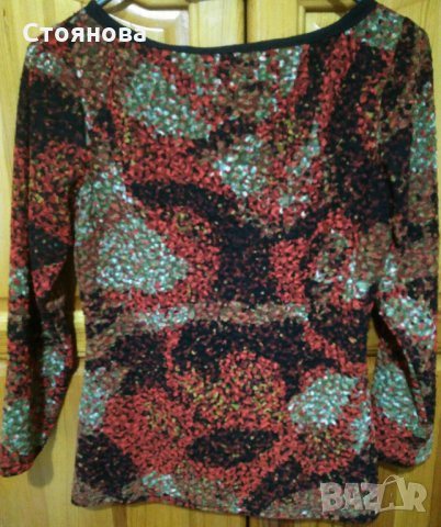 Дамска бутикова блуза "Devernois" (40)М, снимка 7 - Блузи с дълъг ръкав и пуловери - 26981557