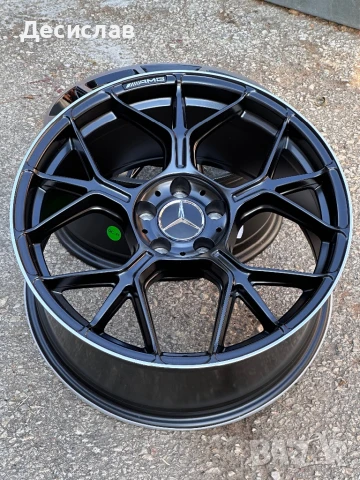 AMG Джанти New Model за Мерцедес Mercedes 19 “ цола 5х112 чисто нови Спорт Пакет E S Class, снимка 5 - Гуми и джанти - 51072645