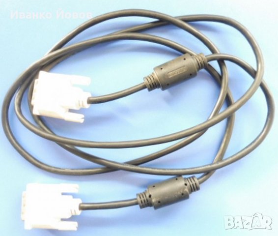 Компютърен цифров DVI кабел за видео монитори, проектори или телевизори: LCD дисплей (TFT) , снимка 3 - Кабели и адаптери - 37080179