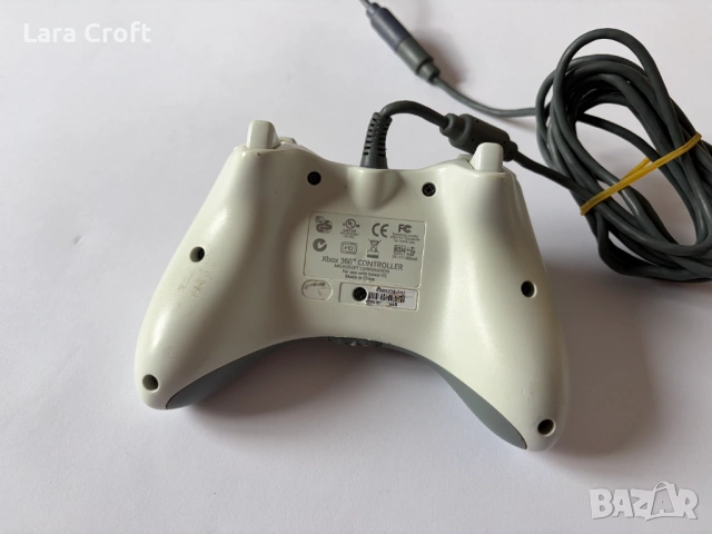 Xbox 360 Оригинален жичен контролер / джойстик, снимка 4 - Аксесоари - 53462892