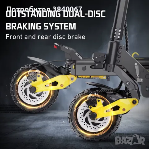 iENYRID iE-ES1 Електрическа тротинетка 2400W, снимка 8 - Други спортове - 49113730