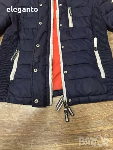 Superdry Japan Fuji Slim Double Zip изолирано дамско яке Л, снимка 8 - Якета - 49040774