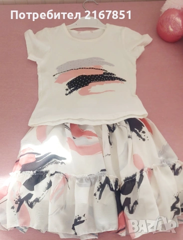 Дрехи и обувки за момиче-110-116 см, снимка 5 - Детски комплекти - 53601187