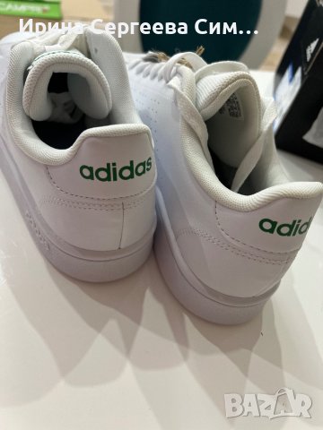 Нови, оригинални кожени маратонки adidas номер 40,7, снимка 9 - Маратонки - 38299494