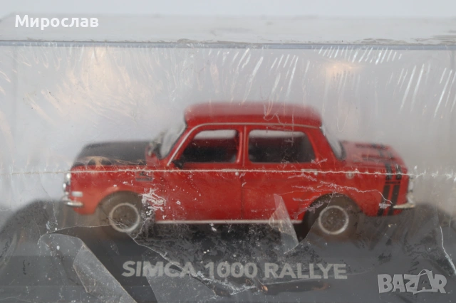 1:43 SIMCA 1000 RALLYE  КОЛИЧКА ИГРАЧКА МОДЕЛ, снимка 2 - Колекции - 53082812