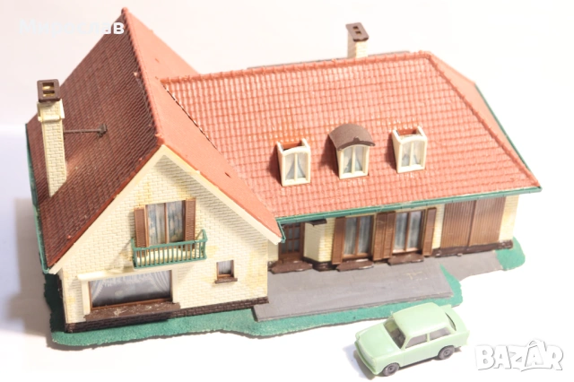 ALLER? KIBRI?VOLLMER H0 1/87 СГРАДА КЪЩА ВАГОН ВЛАК ЖП, снимка 7 - Колекции - 53139329