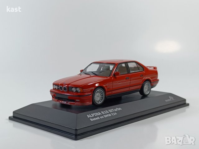 KAST-Models Умален модел на Alpina B10 BiTurbo (BMW e34) SOLIDO 1/43, снимка 7 - Колекции - 38406205