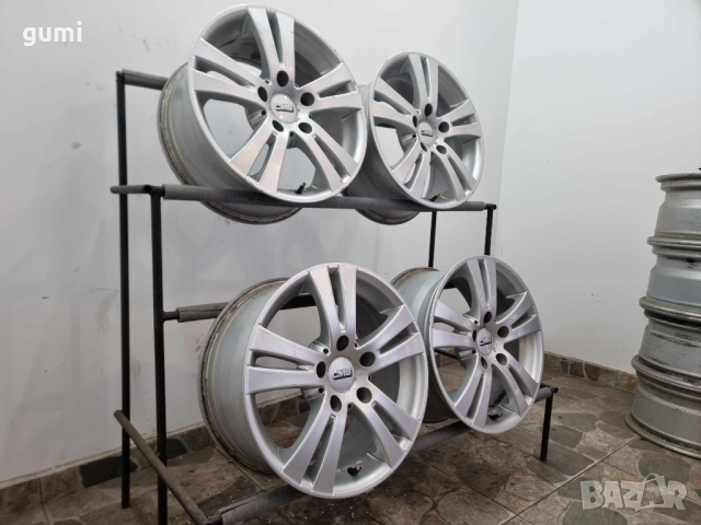 4бр 16ски джанти за BMW 5х120мм A160080, снимка 6 - Гуми и джанти - 44912258