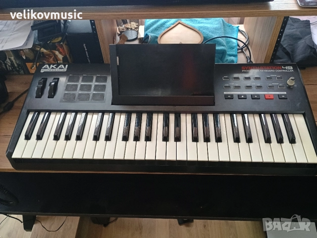 миди клавиатура Akai synthstation 49, снимка 3 - Синтезатори - 52536175