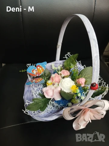 Цветя от глицеринов сапун, снимка 1