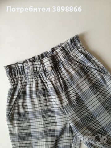 Детски кариран панталон RESERVED - размер 152 см., снимка 2 - Детски панталони и дънки - 43355160