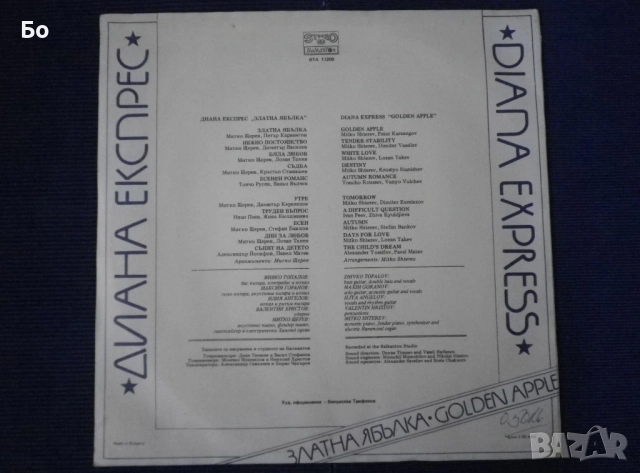 грамофонни плочи Диана Експрес / Diana Express, снимка 13 - Грамофонни плочи - 31509458