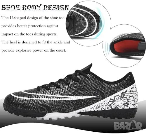 Нови Маратонки за футбол анти-слип подметка дишащи за всякакви терени, снимка 7 - Футбол - 47860570