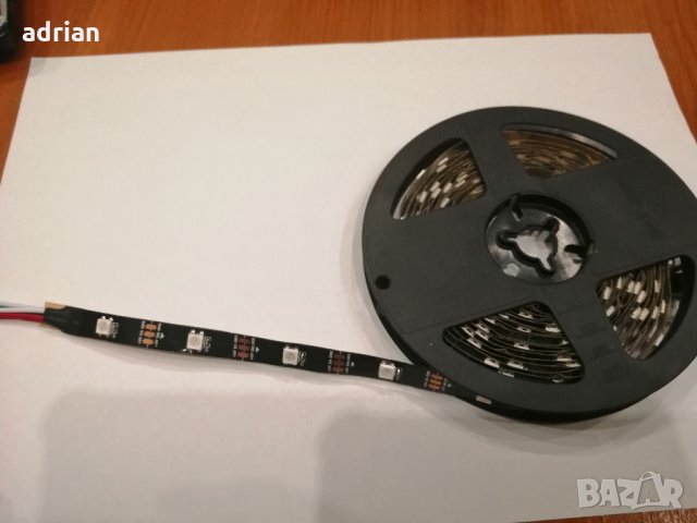RGB лента WS2812 30 led/m IP30