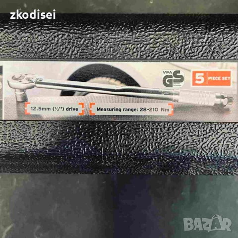 Тресчотка POWERFIX TORQUE WRNCH SET, снимка 2 - Други инструменти - 51508896