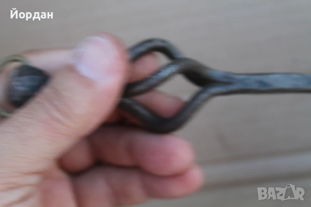 Кухненски комплект от ковано желязо и месинг, снимка 7 - Прибори за хранене, готвене и сервиране - 51408004