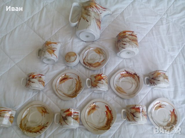 Сервиз за кафе висококачествен, снимка 6 - Сервизи - 36749041