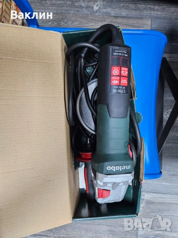 Електрически ъглошлайф Metabo 1700 W, 125 мм, снимка 4 - Други инструменти - 53035104